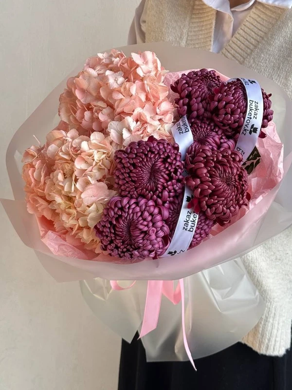 Букет "Винное сияние"